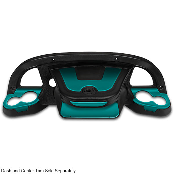 DoubleTake Sentry Dash Cup Holder Trim Set of 2, Club Car Precedent 04+, Teal
