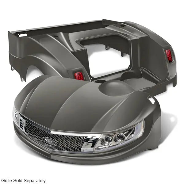 DoubleTake Phoenix Body Kit with Street Legal LED Light Kit, E-Z-Go RXV 08+, Graphite DoubleTake 
