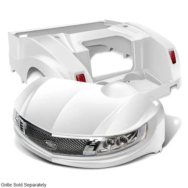 DoubleTake Phoenix Body Kit with Street Legal Light Kit, E-Z-Go RXV 08+, Pearl DoubleTake 