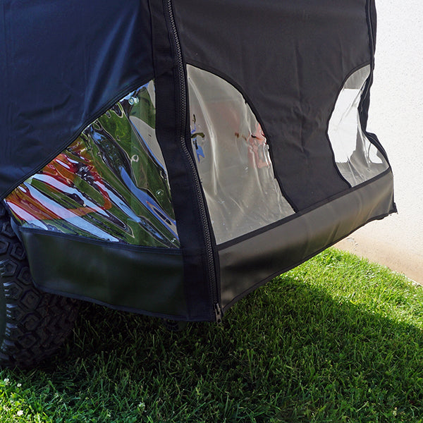 Odyssey Enclosure, 88" RHOX Top, Black, Yamaha Drive with Rear Seat