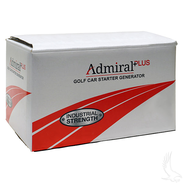 Generador de arranque industrial Admiral Plus, Yamaha G16-G22, G29, Drive2, 4 tiempos, gasolina 96+, PN n.° MOT-2501