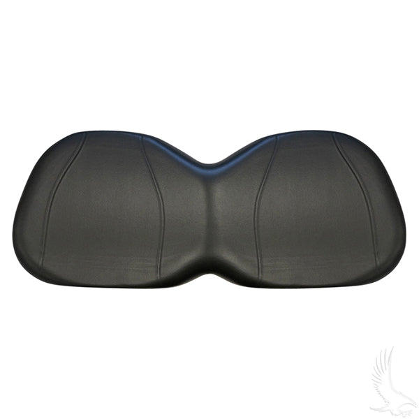 Seat Back Cushion, Black Club Car Tempo, Onward, Precedent 04+