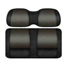 DoubleTake Veranda Front Cushion Set, E-Z-Go RXV 08+, Black/Graphite