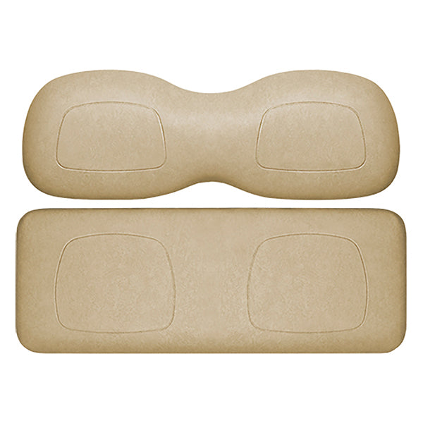 Juego de cojines traseros DoubleTake Classic, Club Car Precedent 04+, beige, PN# SEAT-DT2023-BG