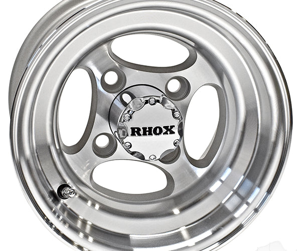 RHOX Indy, Machined w/ Center Cap, 10x7 ET-22- from Rhox – Lakeside Buggies