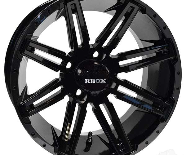 RHOX RX275 Gloss Black Wheel - Stylish Design | Durable 14x7 – Lakeside ...