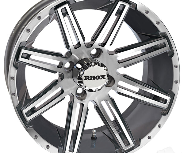 RHOX RX275, Machined with Gun Metal 14x7, ET-25- from Rhox – Lakeside ...