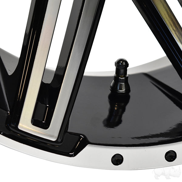 RHOX RX275, Machined Gloss Black, 14x7, ET-25- from Rhox – Lakeside Buggies