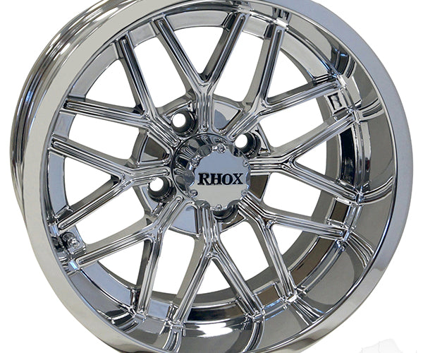 RHOX RX281, Chrome w/ Center Cap, 14x7 ET-25- from Rhox – Lakeside Buggies