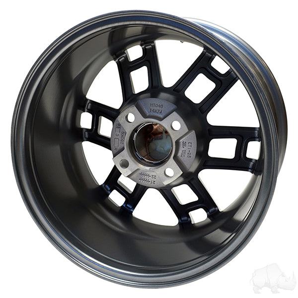 RHOX RX391, Gun Metal, 14x7 ET-25