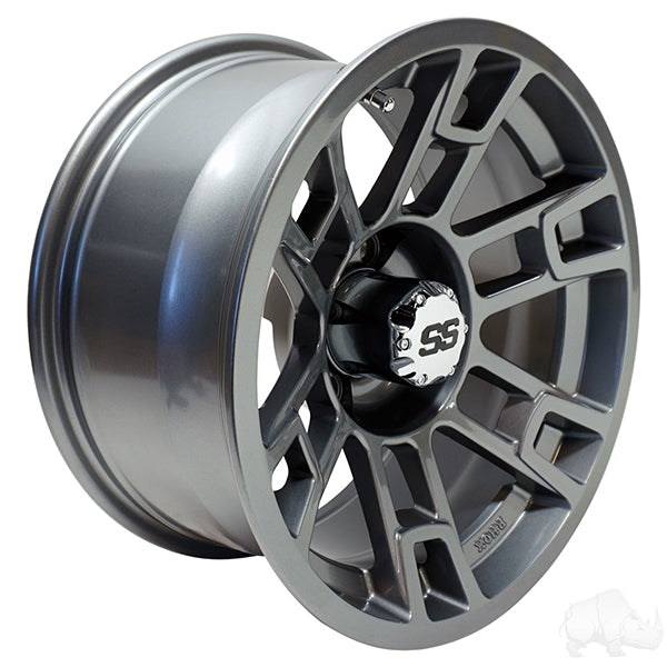 RHOX RX391, Gun Metal, 14x7 ET-25