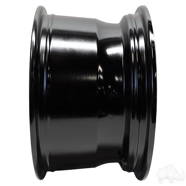 RHOX RX399, mecanizado en negro brillante, 12 x 7 ET-25, n.º de pieza TIR-RX399