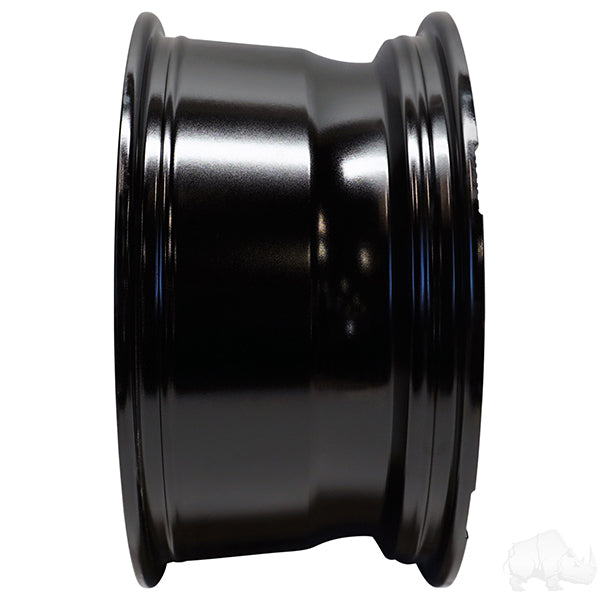 RHOX RX402, Machined Gloss Black, 14x7 ET-25
