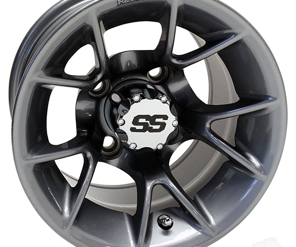 Gun Metal RHOX RX406 Wheels - Durable | Stylish 12x7 ET-25 – Lakeside ...
