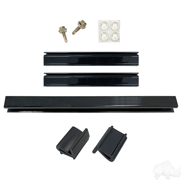 Windshield, 1/4" Impact Modified Clear 2 Piece, Club Car DS 00+
