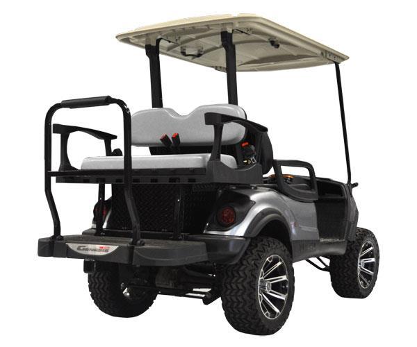 Yamaha Drive2 MadJax Genesis 300 Rear Seat with Standard Grey Seat Cushions (Years 2017-Up)