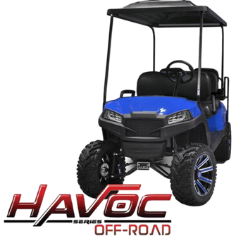 Yamaha G29/Drive HAVOC Off-Road Front Cowl Kit in Blue (Years 2007-2016)