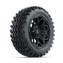 GTW Bravo Matte Black 14 in Wheels with 23x10.00-14 Rogue All Terrain Tires  Full Set