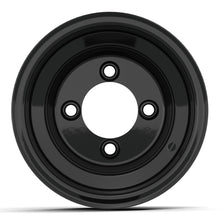 8" GTW Gloss Black Steel Wheel (Centered)