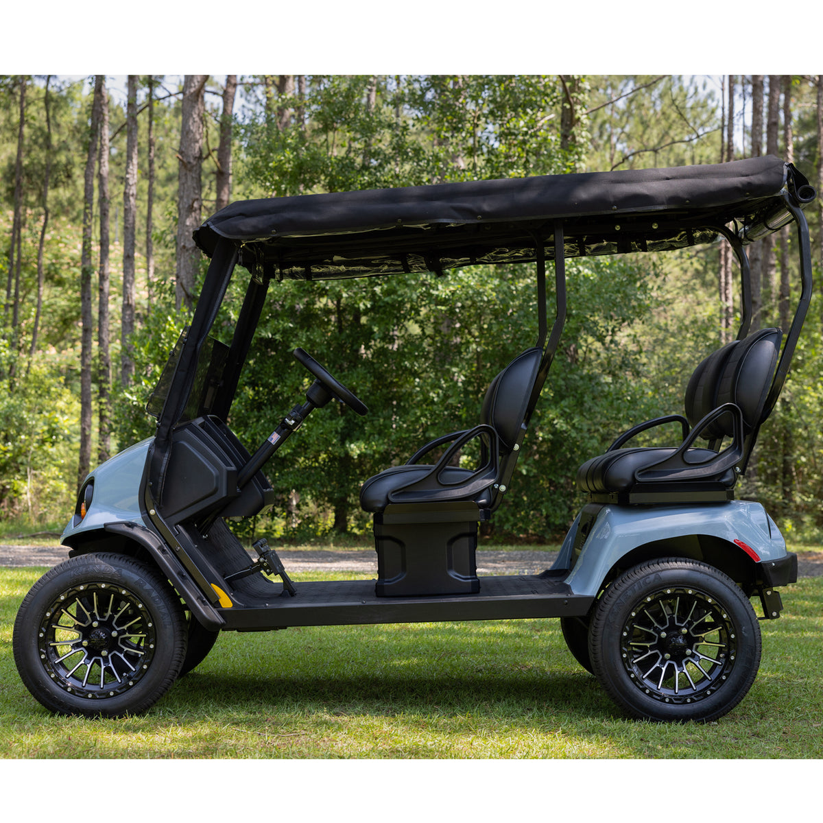 RedDot EZGO Liberty 4-Passenger Beige 3-Sided Over-The-Top Enclosure