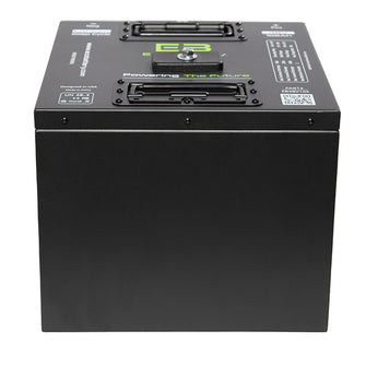 51V 105AH Eco LifePo4 Lithium Battery Kit with 15A Charger  Thru Hole Style Battery