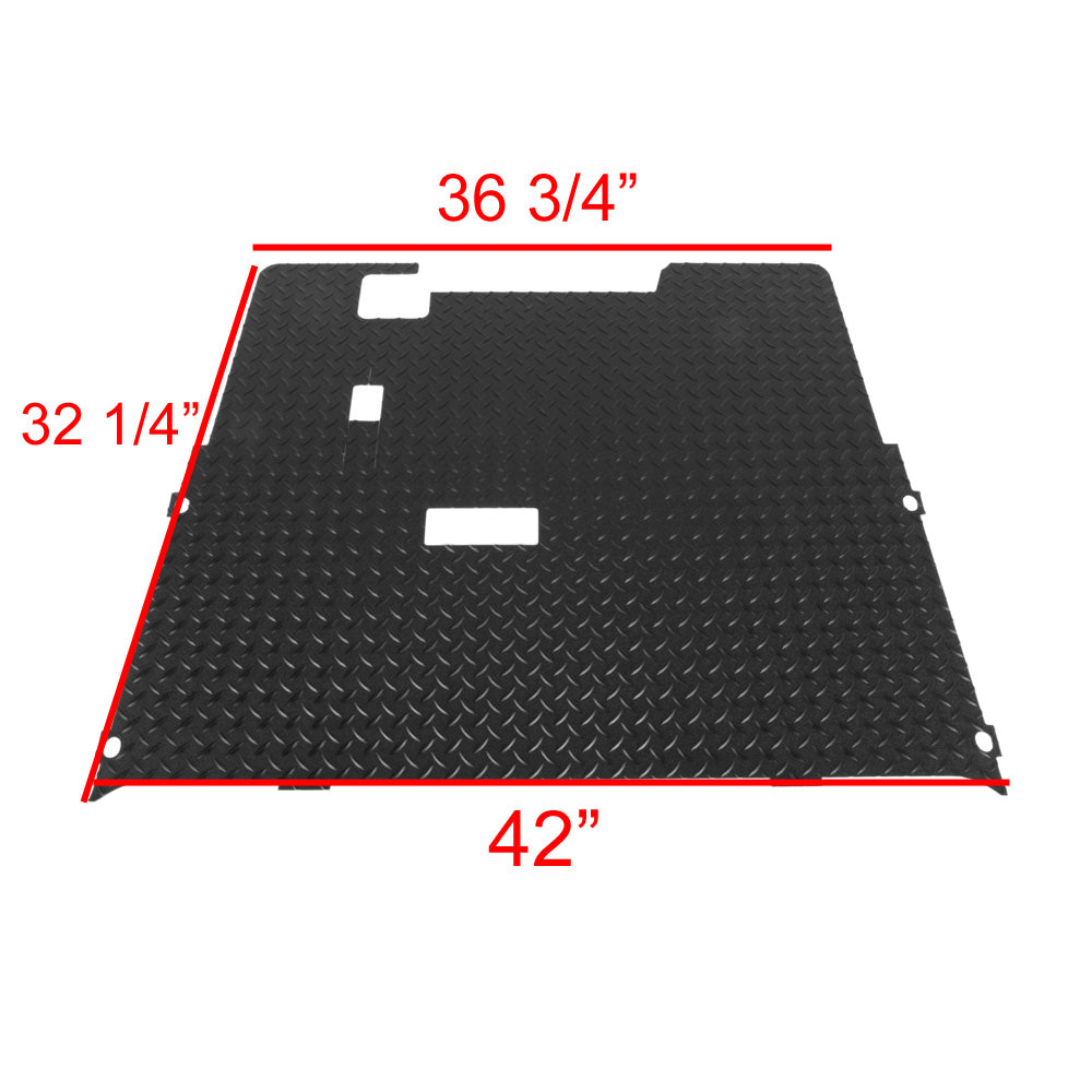 GTW E-Z-GO TXT Replacement Diamond Plated Floormat
