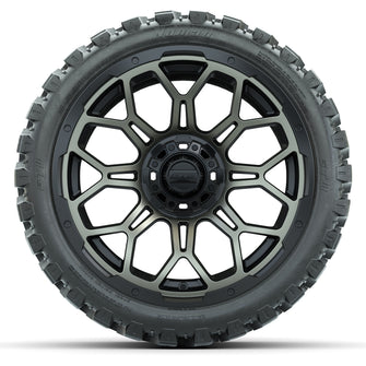 Set of (4) 15" GTW Bravo Bronze Wheels with 23x10-R15 Nomad All-Terrain Tires