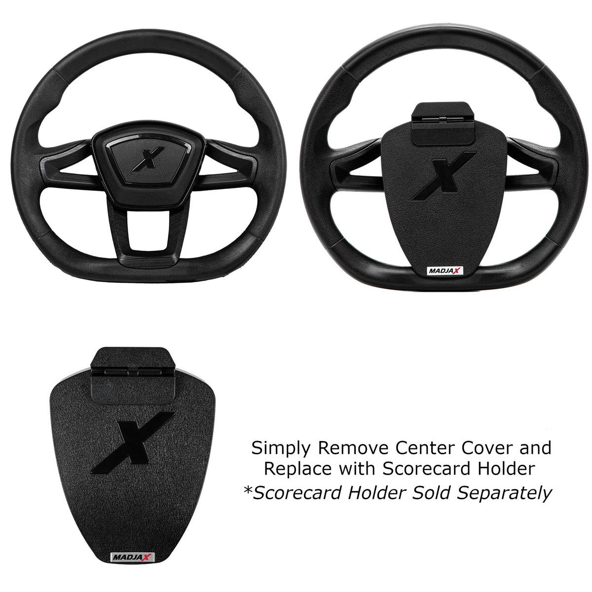 MadJax Cruise Steering Wheel with All-in-One Adapter Bundle