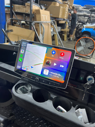 Carros de golf Navitas Madjax estéreo con pantalla táctil Android de 10" y más