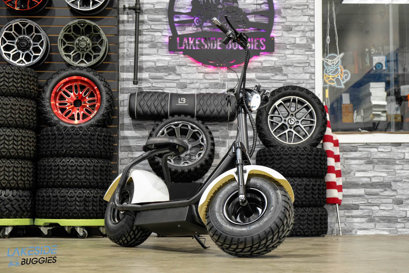 E-Rider Electric Personal Transportation Scooter PN# R2WSE3000PA080847 -  E-Riderrs at LakesideBuggies.com