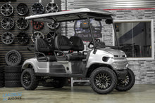 2025 VIBE EV - FLEX 4F  Blade Silver 4 Forward Passenger Street Legal Golf Cart -  Vibe EV at LakesideBuggies.com