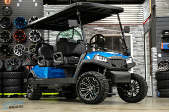 2023 Kodiak Apex Beachy Blue W/Nerf Bars 6 Passenger Lifted Golf Cart