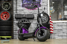 Scooter eléctrico de transporte personal E-Rider morado