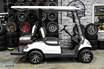 2023 ICON i40 blanco personalizado: auto de golf para 4 pasajeros 