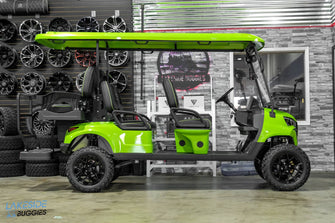 2025 VIBE EV - EV6  Sublime Green 6 Passenger Street Legal Golf Cart -  Vibe EV at LakesideBuggies.com