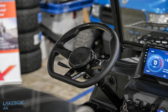 2025 VIBE EV  - EV4F  Blade Silver 4 Forward Passenger Street Legal Golf Cart -  Vibe EV at LakesideBuggies.com