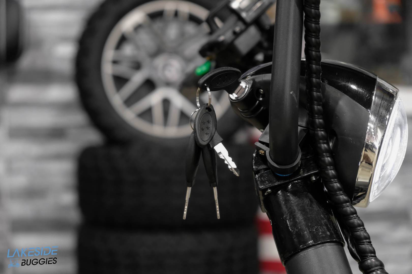 E-Rider Electric Personal Transportation Scooter Matte Black PN# -  E-Riderrs at LakesideBuggies.com