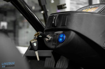 2023  Icon EV  I60L  Champagne Lifted 6 Passenger Golf Cart PN# LT-A0117988