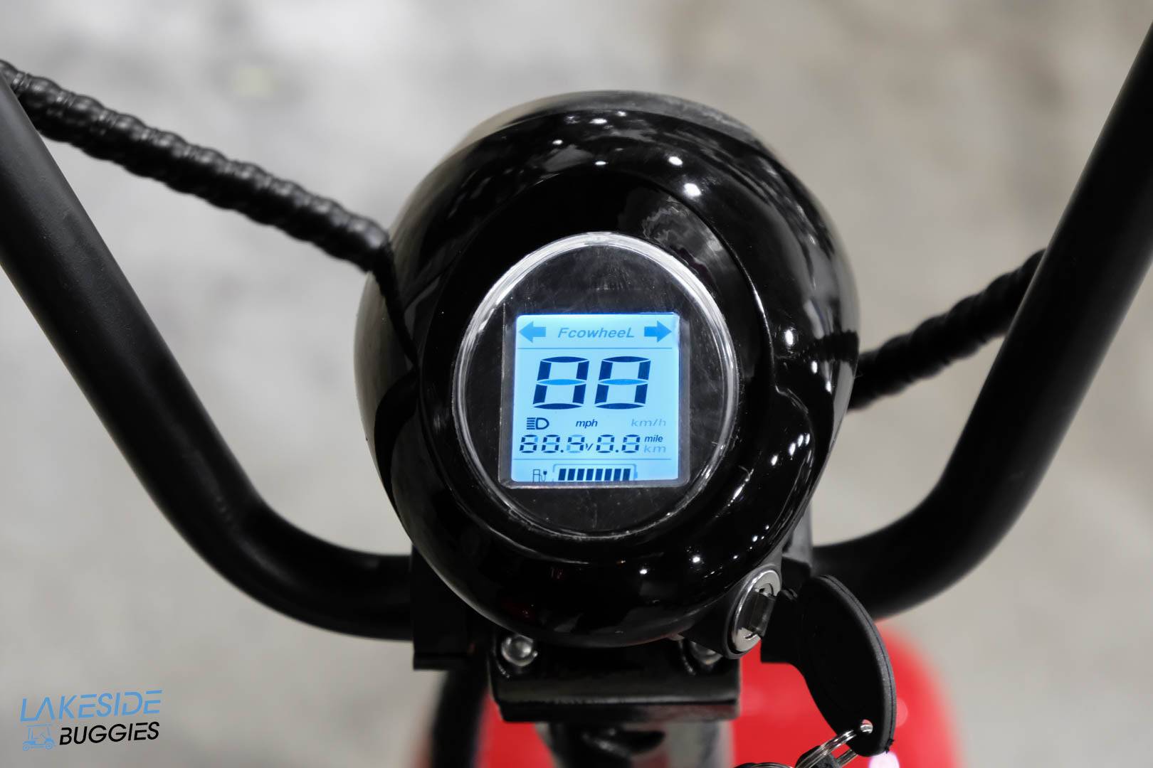 E-Rider Electric Personal Transportation Scooter Red PN# -  E-Riderrs at LakesideBuggies.com