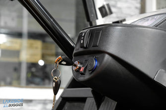2023  Icon EV  I40L  Orage  LIfted 4 Passenger Golf Cart PN# LT-A0156044