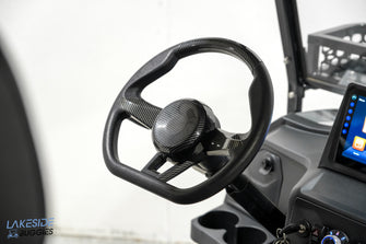 2025 VIBE EV - FLEX 4F Laguna Blue Carrito de golf legal para calle con 4 pasajeros delanteros