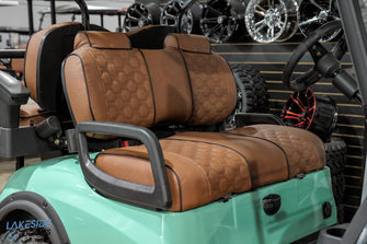 2024 Kodiak Defender Teal  Lifted  4 Passenger Golf Cart PN# 4C9KSB1D6PG647223 -  Kodiak EV at LakesideBuggies.com