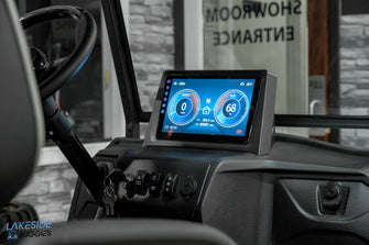 2025 VIBE EV - FLEX 4F  Blade Silver 4 Forward Passenger Street Legal Golf Cart -  Vibe EV at LakesideBuggies.com