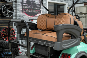 2024 Kodiak Defender Teal  Lifted  4 Passenger Golf Cart PN# 4C9KSB1D6PG647223 -  Kodiak EV at LakesideBuggies.com