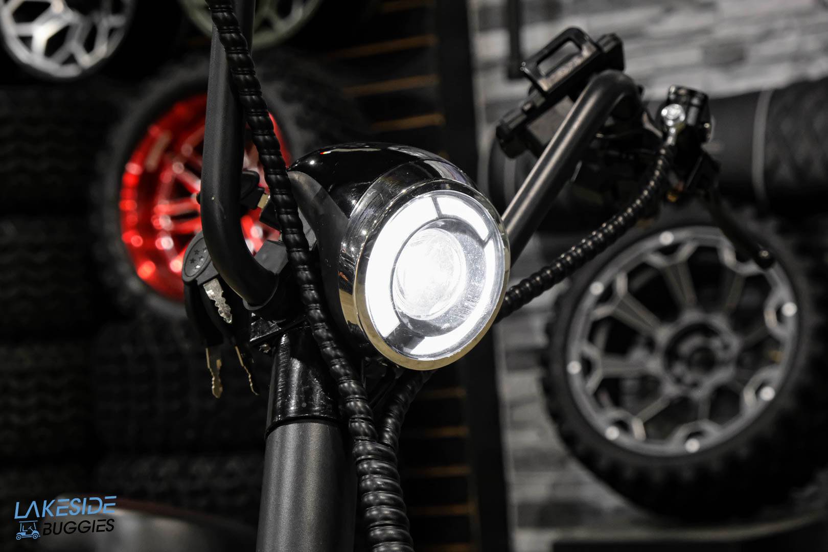E-Rider Electric Personal Transportation Scooter Matte Black PN# -  E-Riderrs at LakesideBuggies.com