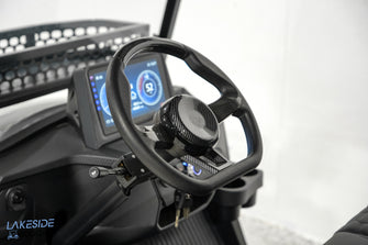 2025 VIBE EV - FLEX 4F Laguna Blue Carrito de golf legal para calle con 4 pasajeros delanteros