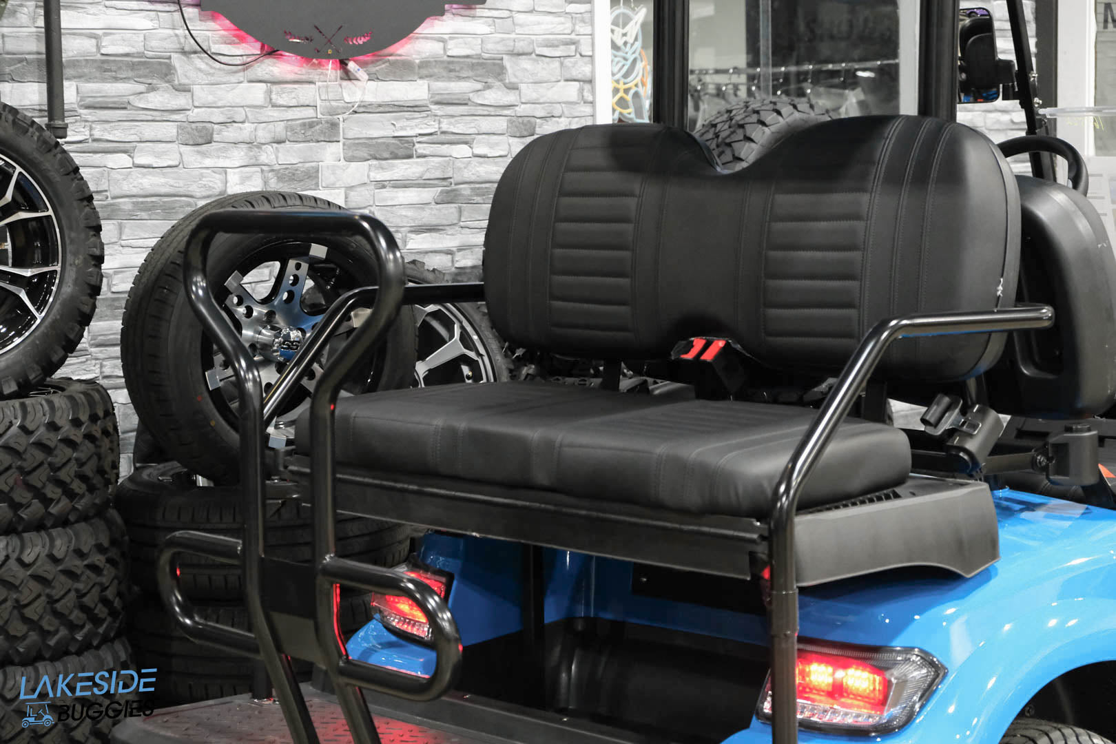 2024  Icon EV  I40 Caribbean Blue  4 Passenger PN# LT-A0164562 -  Icon EV at LakesideBuggies.com