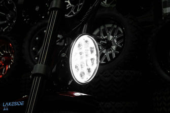 2023 Icon EV Electric Bicycle Sangria Red PN# 165322320000619 -  ICON at LakesideBuggies.com