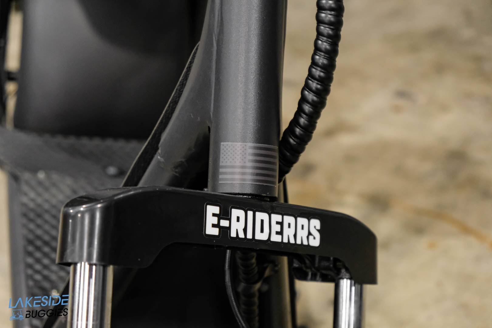 E-Rider Electric Personal Transportation Scooter Matte Black PN# -  E-Riderrs at LakesideBuggies.com
