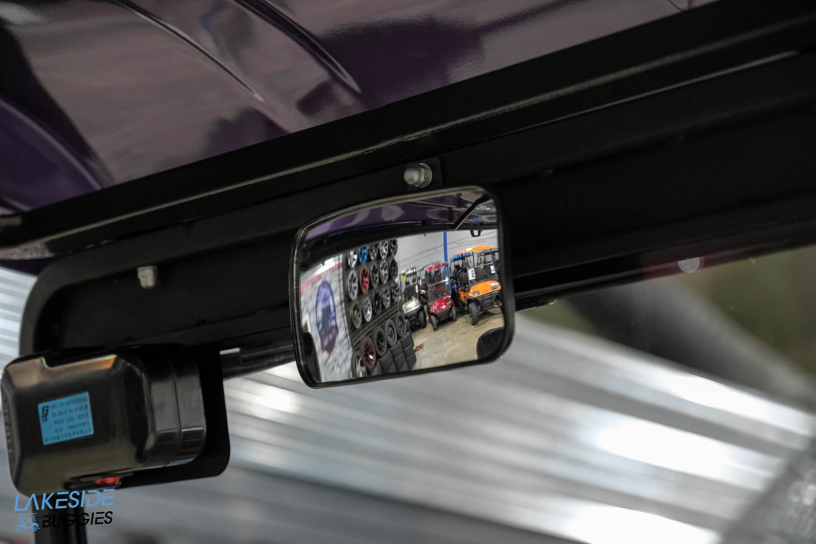 2025 VIBE EV - EV4F  Passion Purple 4 Forward Passenger Street Legal Golf Cart -  Vibe EV at LakesideBuggies.com